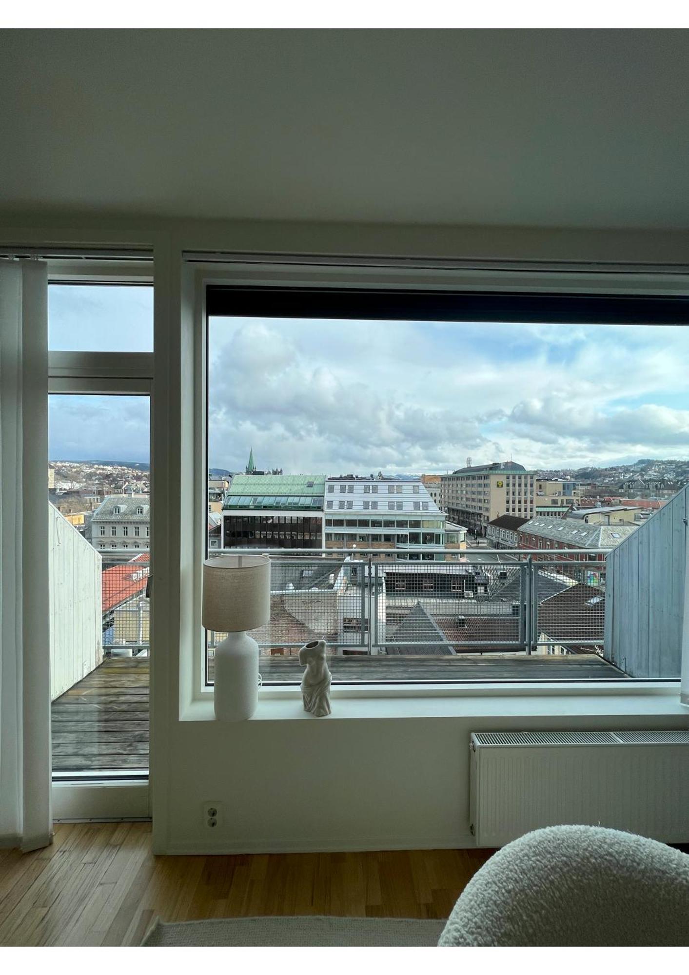 Penthouse In Trondheim City Centre Apartment Екстериор снимка