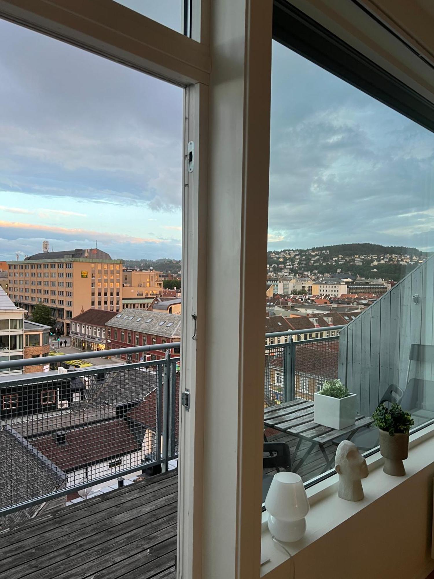 Penthouse In Trondheim City Centre Apartment Екстериор снимка